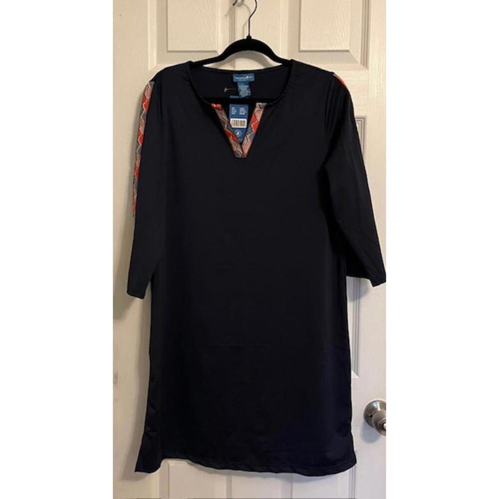UPF Tunic dress with trim - NWT!